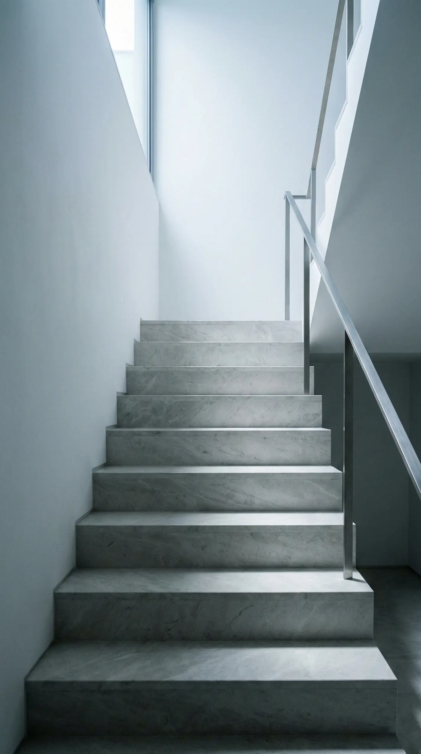 Minimalist natural stone staircase Bischofsheim