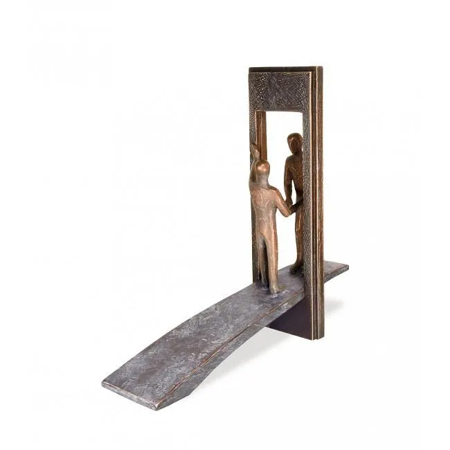 Figürlicher Grabschmuck aus Bronze