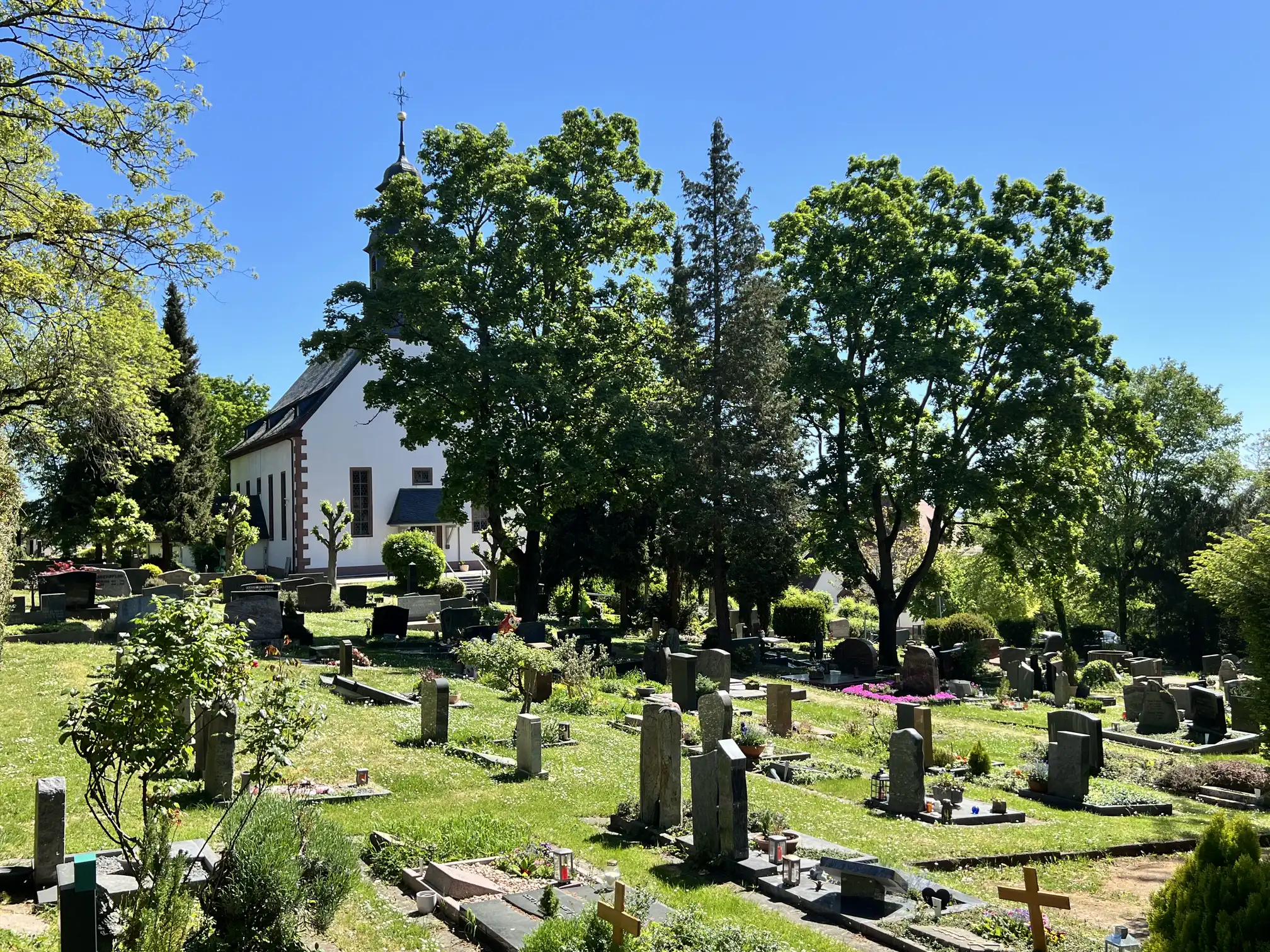 Friedhof Enkheim Frankfurt: Grabarten und Grabstein-Auswahl