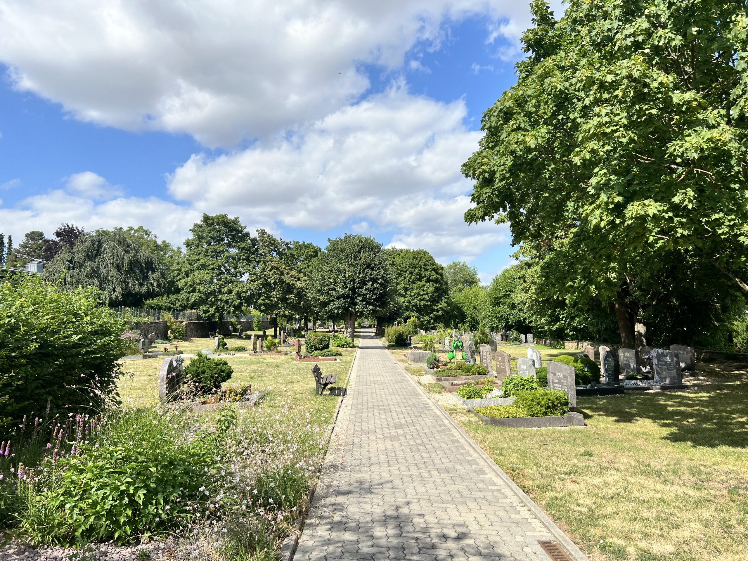 Alter Friedhof Maintal-Hochstadt Grabsteine und historische Anlage