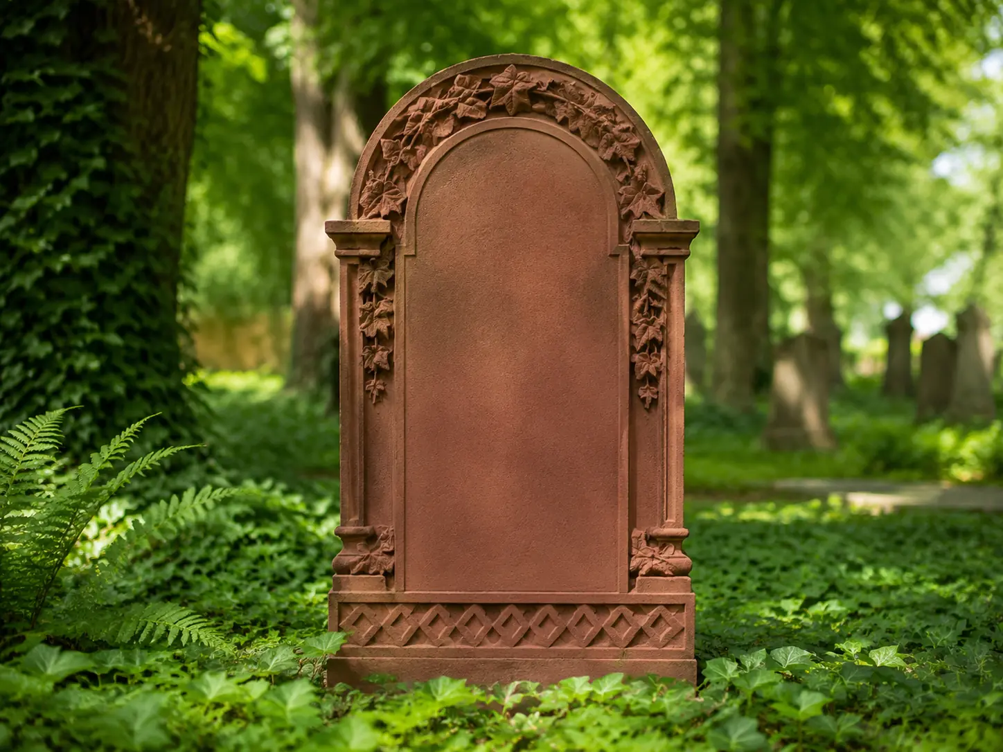 Fachgerechte Grabsteinrestaurierung eines historischen Denkmals auf dem Frankfurter Hauptfriedhof